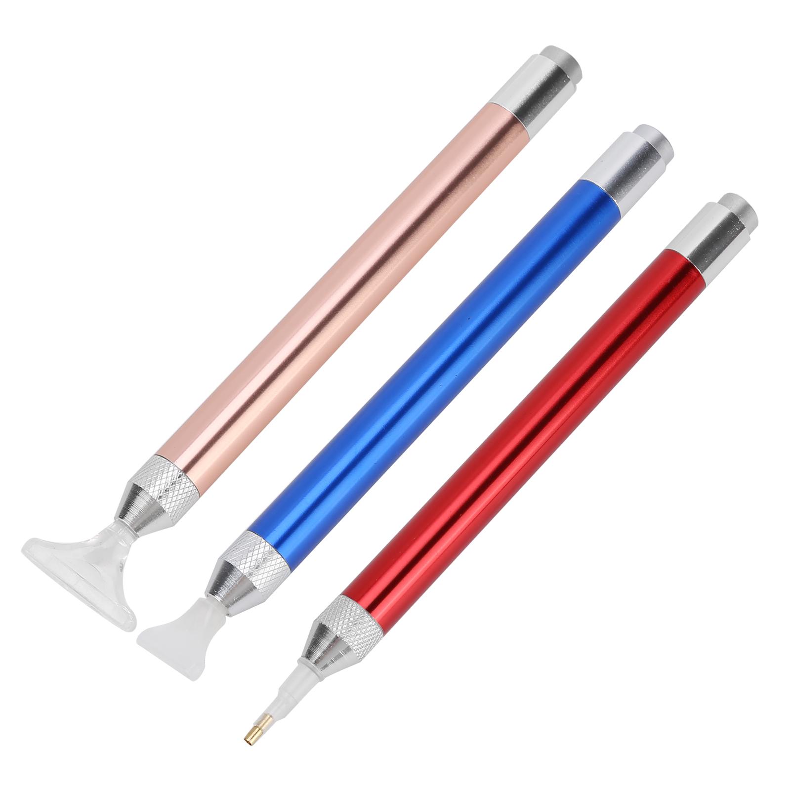 

3 комплекта светящихся ручек для алмазной живописи с лупой для 5D DIY алмазной художественной вышивки крестом