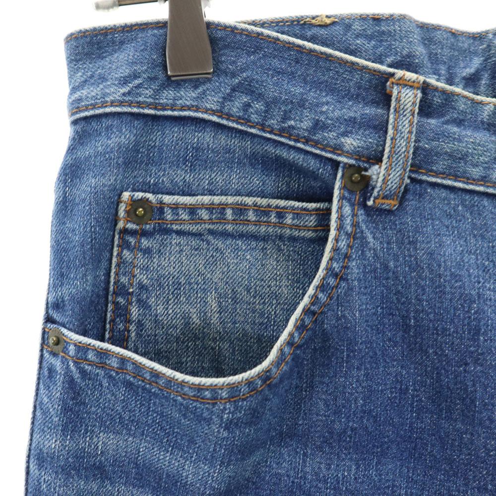 Kenzo 90s Made In Japan Old Denim Pants 76 Blue JEANS Button Fly Men's Used