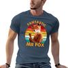 Fantastic Mr Fox Vintage Tshirt Cotton Unisex Tshirts Customizeds Unisexs Big And Tall T Shirts
