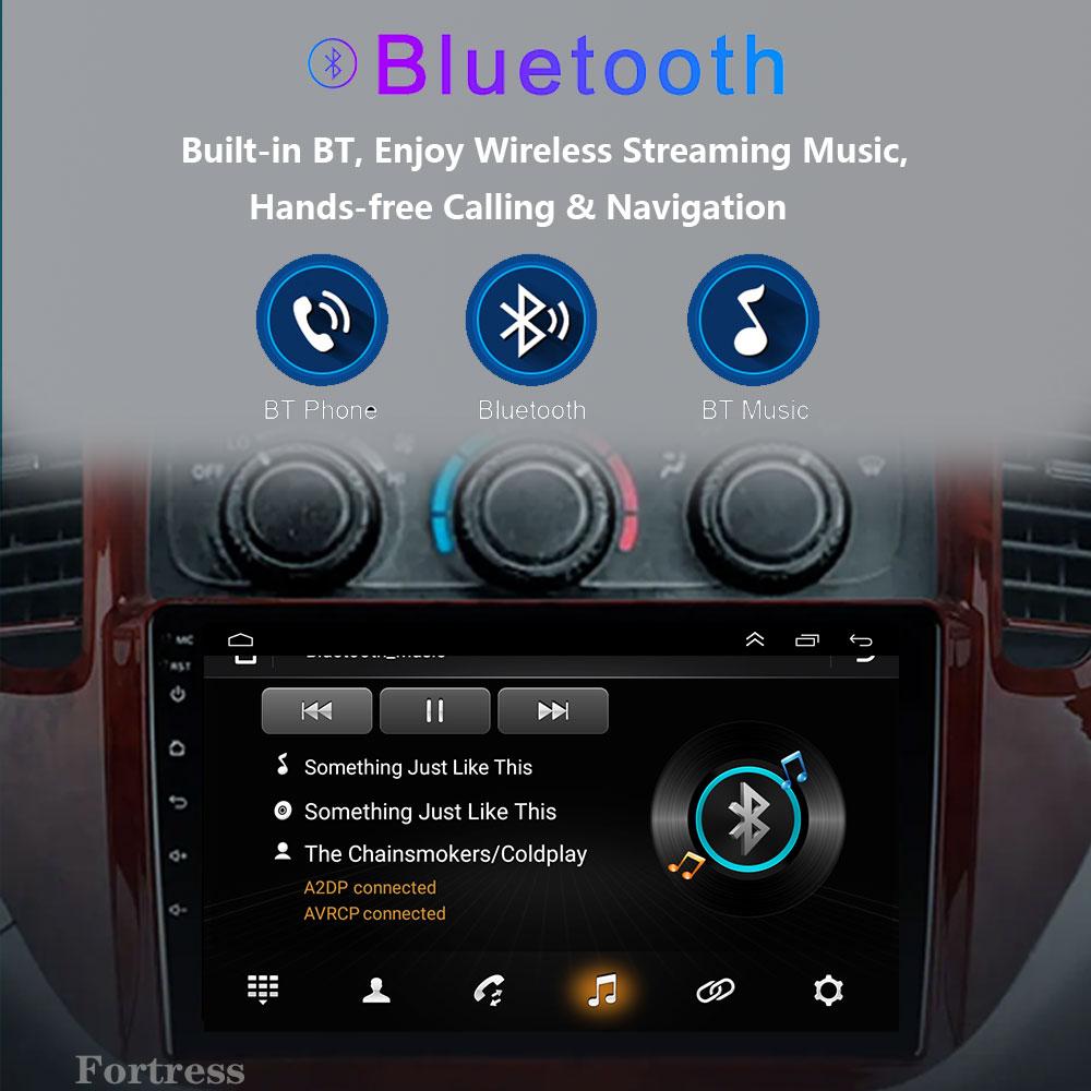 Fortress For Toyota Highlander 1 XU20 2001-2007 Multimedia Video Player Navigation Stereo 2 Din DVD Head Unit Android Car Radio