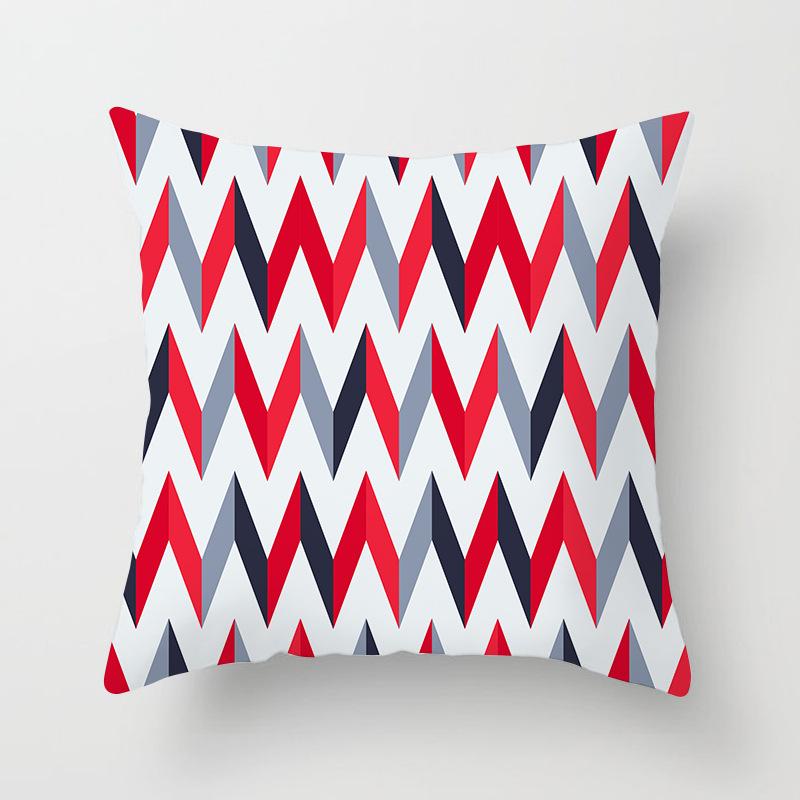 Modern Simple Geometric Pillowcase Home Sofa Cushion Pillowcase Bay Window Tatami Small Apartment