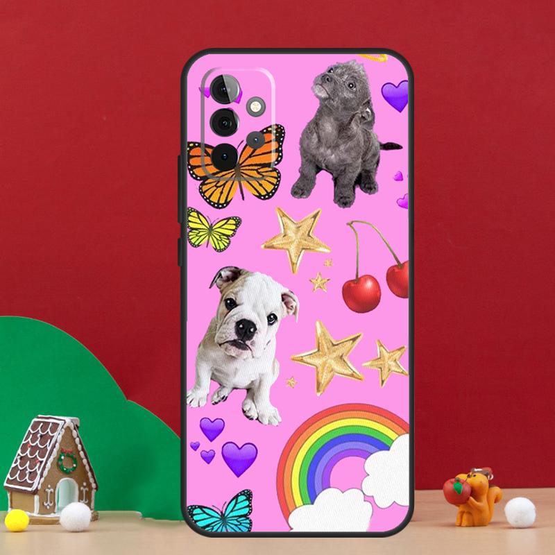 Butterfly Flower Case For Samsung Galaxy A17 A06 A16 A56 A36 A54 A34 A14 A52 A32 A13 A23 A33 A53 A15 A35 A55