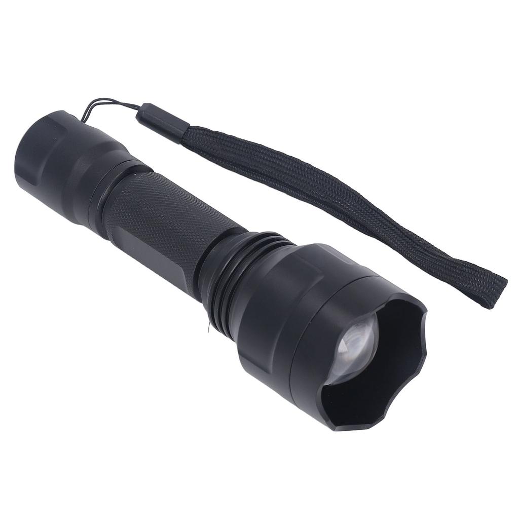 LED IR Flashlight Adjustable Focus Infrared Night Vision Light Dimmable for Hunting 850nm 940nm