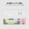 Redragon K530 PRO Draconic Gaming Brown English Bluetooth Tenkeyless Mechanical RGB Compact English for Keyboard, Wireless, 60% Switches, Layout,