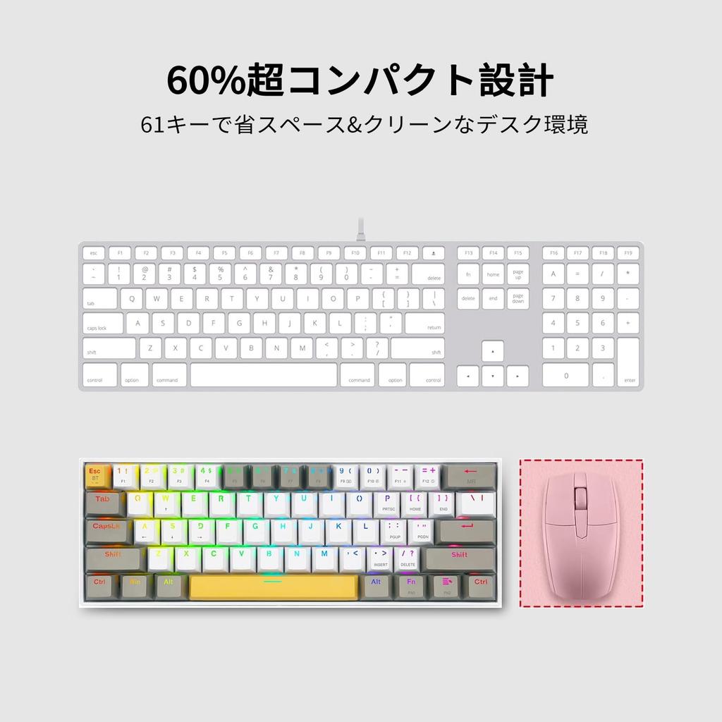 Redragon K530 PRO Draconic Gaming Brown English Bluetooth Tenkeyless Mechanical RGB Compact English for Keyboard, Wireless, 60% Switches, Layout,