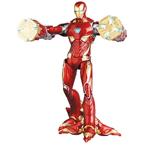 MAFEX No. 178 IRON MAN MARK 50 (INFINITY WAR Ver.) Non-scale Painted Action Figure, Approximately 160mm Tall