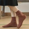 10 Pairs of Vibrant Mixed Color Striped Comfort Crew Socks Soft Breathable Classic Casual Daily Wear