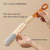 New Double Sided Stainless Steel Foot File Remover For Dead Skin 2 in 1 Toe Gap Cleaning Brush Foot Care Tools Foot Grinder Rasp