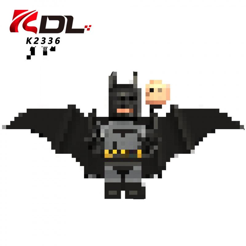 KDL853 Super British Series Batman Lightning Man Building Blocks Figure Educational Toy
