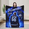 Dean Di Laurentis Off Campus Poster Warm Comfy Blanket For Sofa Home  Print Throw Blanket Spring Plane Travel Flannel Bedspread