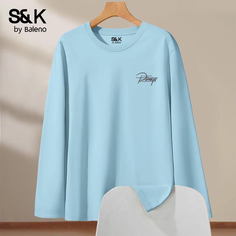 Baleno S&K Men's Cotton Long Sleeve T-Shirt