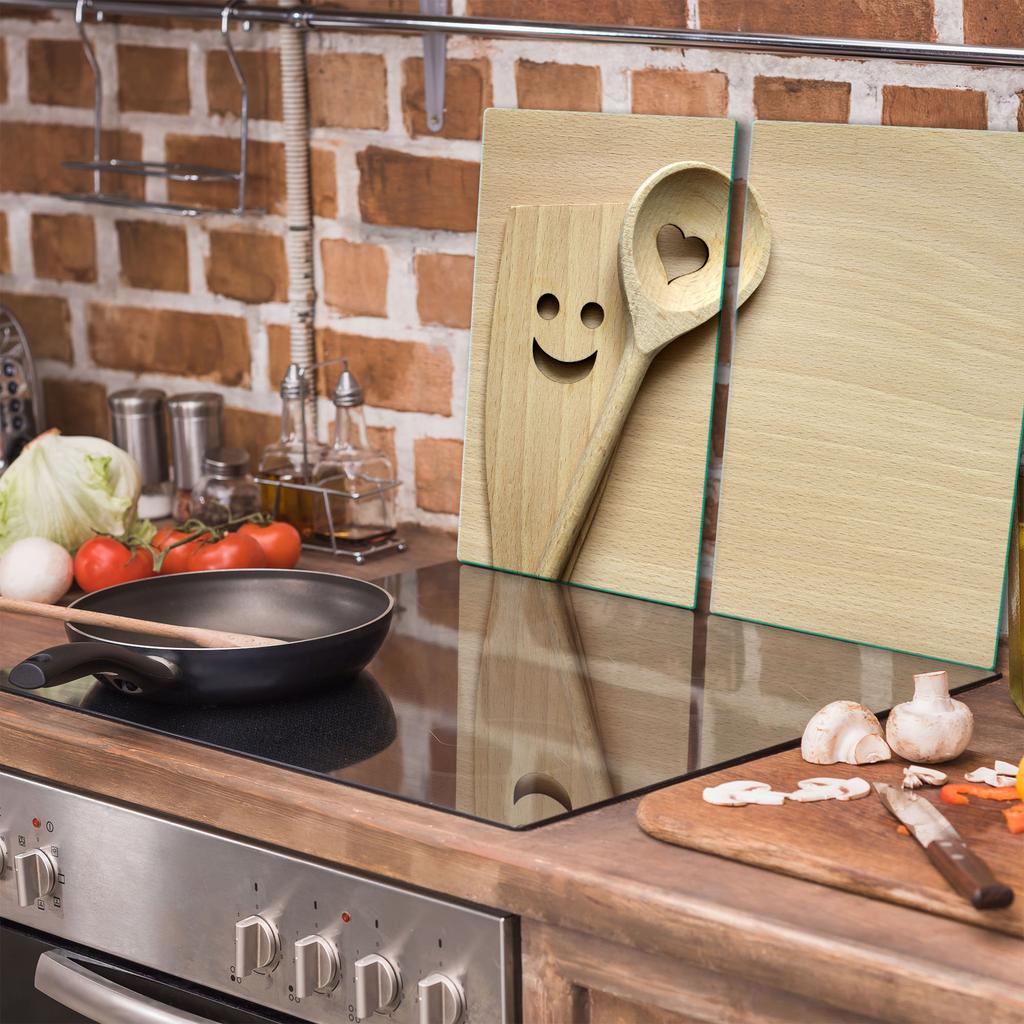 GLASS CUTTING BOARD 2x 30x52 KITCHEN