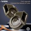 FARBIN Car Horn Loud 12v High/Low Tone Super Loud Horn Waterproof Electric Horn for Truck Motorcycle Train Black/Blue/Red/Yellow