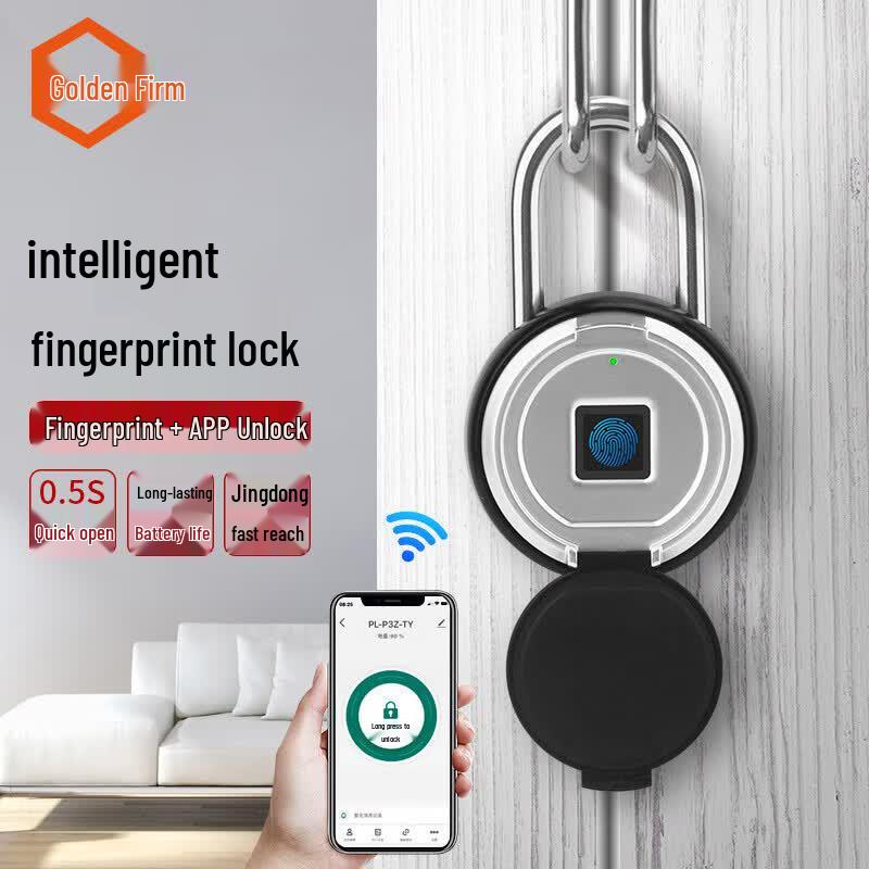 Jinguilao Smart Fingerprint Padlock Smart Padlock