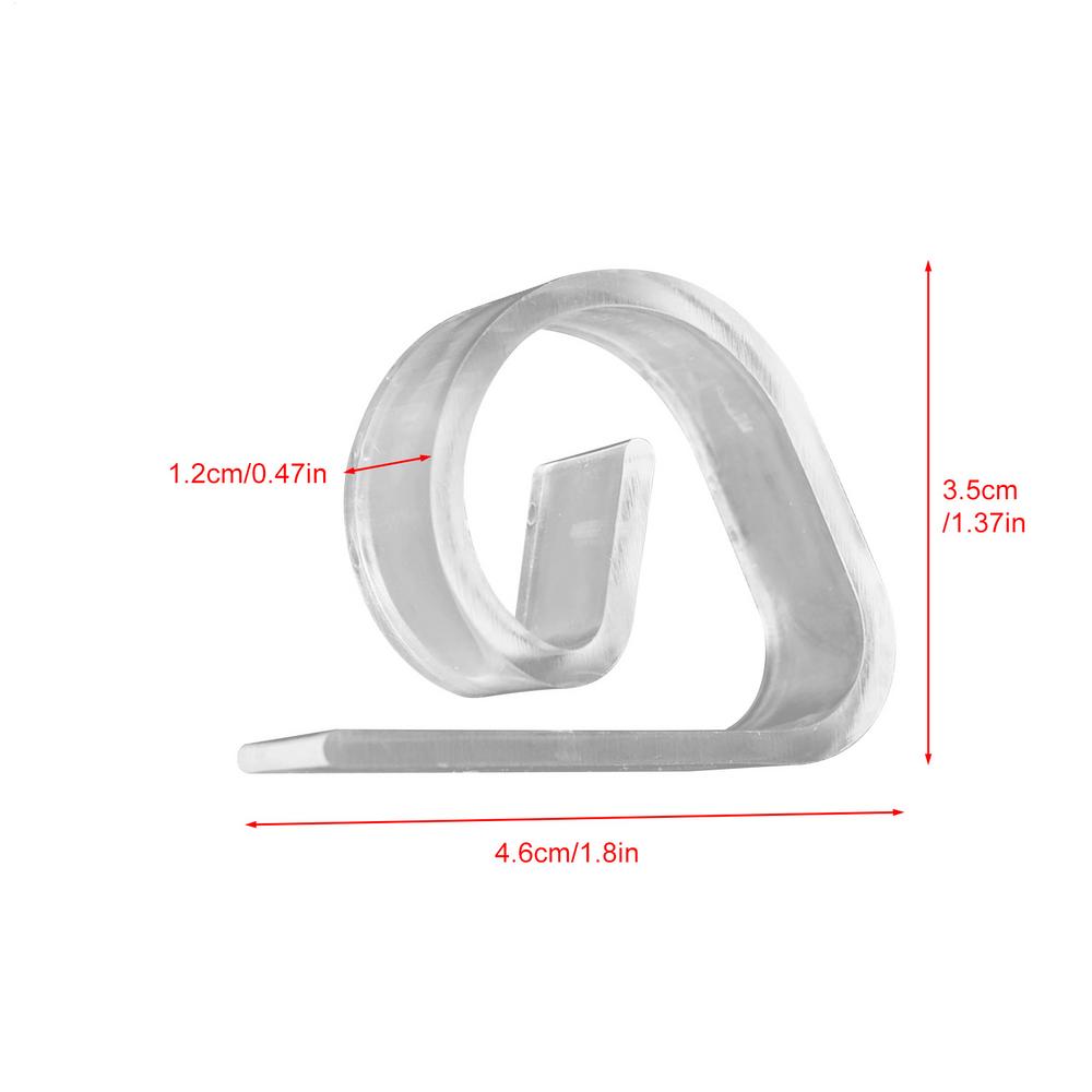 

Table Cloth Holding Clip 12 Pieces Tablecloth Clamps Portable Table Cloth Cover Clamps For Picnics Weddings Gradua прозорий