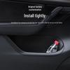 Tesla Model Y Facelift NAPA Auto-Türschlitz-Aufbewahrungsmatte - Dekoratives Zubehör