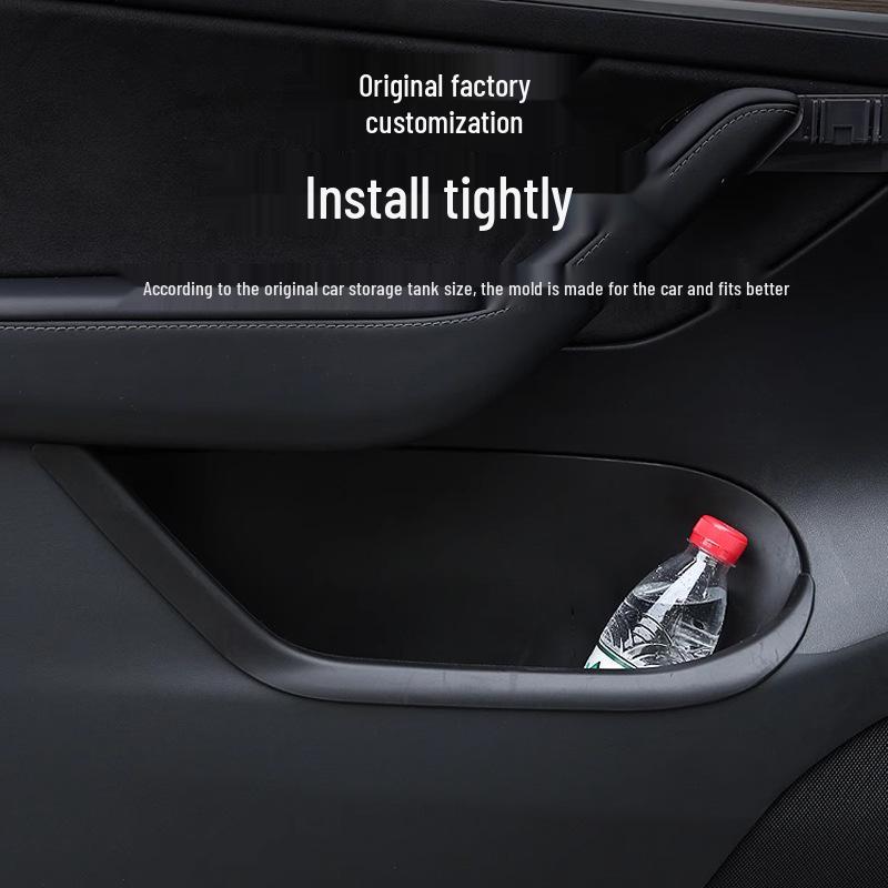 Tesla Model Y Facelift NAPA Auto-Türschlitz-Aufbewahrungsmatte - Dekoratives Zubehör