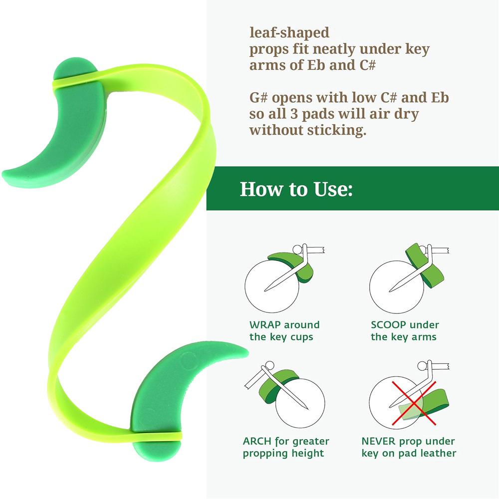 Silikon Saxophonklappen-Schutz: Antihaft-Werkzeug für Altsaxophonklappen
