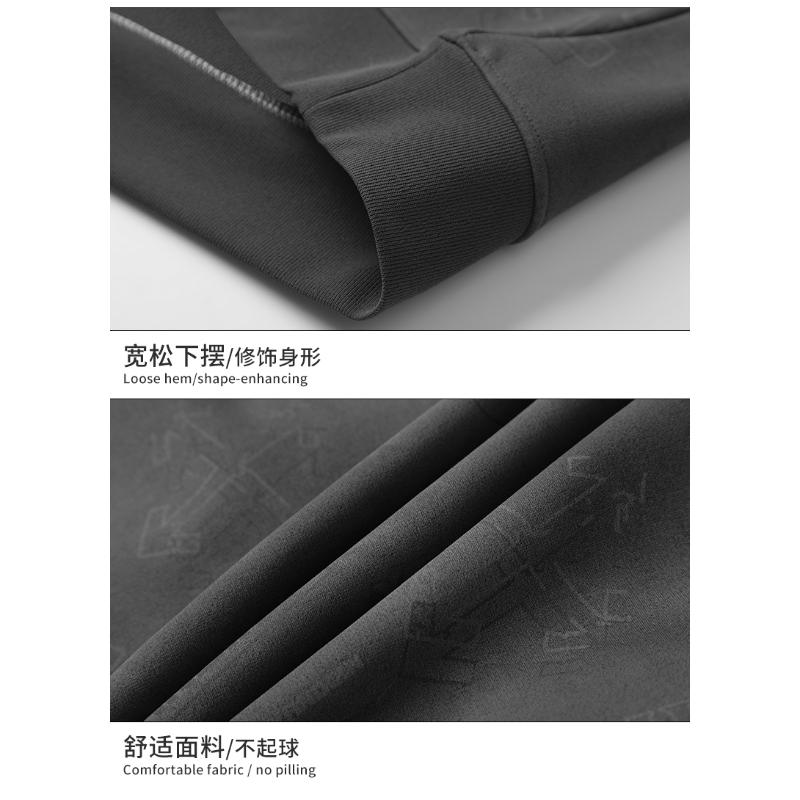 Rundhals-Sweatshirt Langarm-Basisshirt Locker Bedrucktes Langarm-Freizeitoberteil