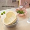 Fumade Double-Layer Multi-functional Kitchen Drain Basket Set