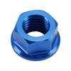 Rear Sprocket Nut Kit M10x1.5mm Blue For Aprilia RSV RSV4 1000R Factory 04-16
