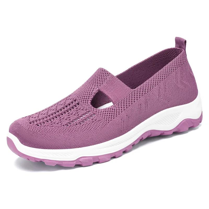 

Весенние и осенние новые женские туфли 2025 года на платформе, популярные товары, удобная женская обувь для работы, женская обувь на плоской подошве 36