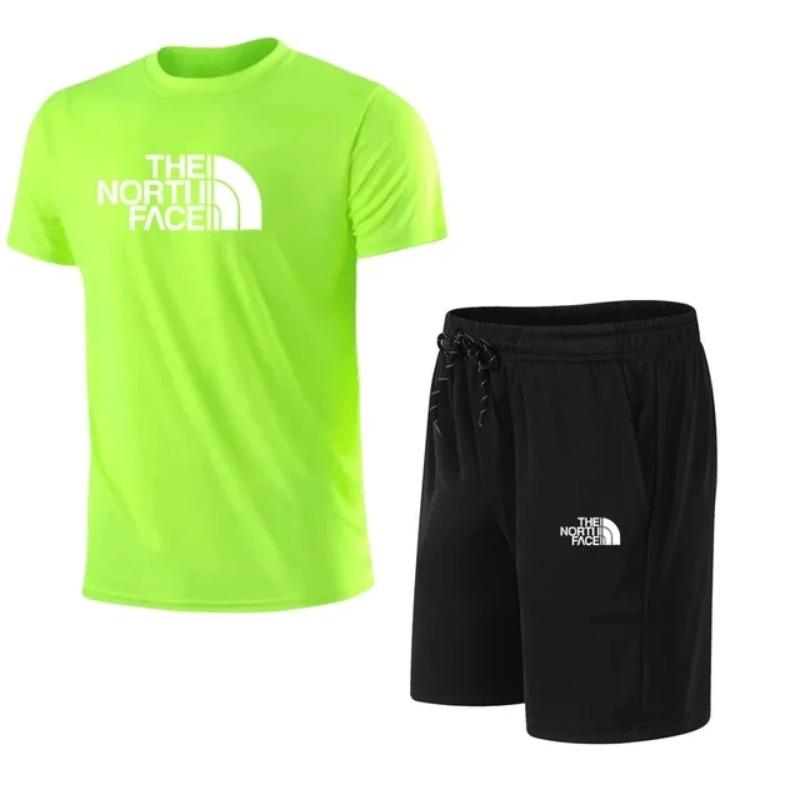 Herren Fitnessanzüge, Sportbekleidung, Freizeit-T-Shirts, Foto-Outfits, Langsames Laufen