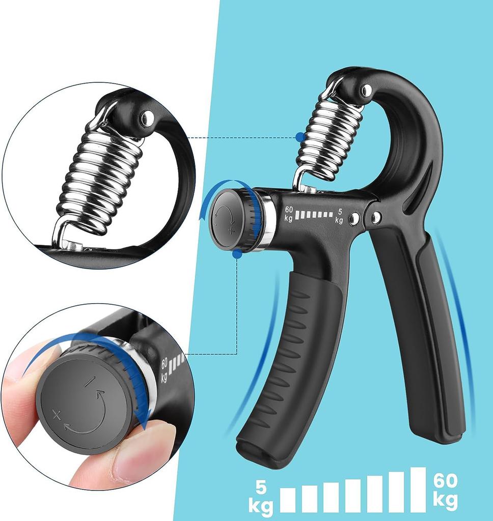 Adjustable Gripper for Hand Exercises 5-60 - 2 Pieces