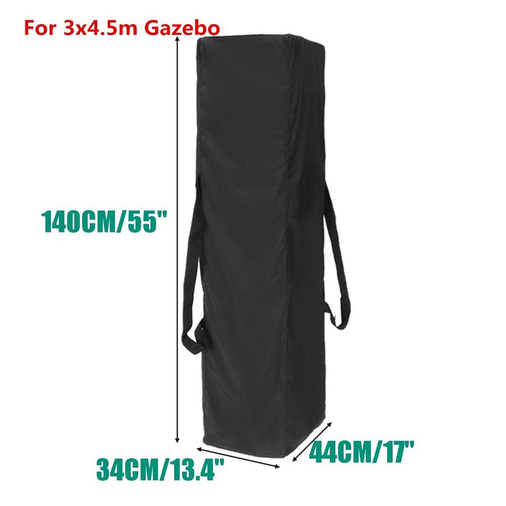 Tent Storage Bag Black Pavilion Tent Canopy Protector Covers Handle Design Canopy Tent Poles Storage Cover Bag Camping Equipment