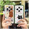 Protective Full Wrap Phone Case For Redmi 14C 4G/14R 5G/A3 Pro 4G/POCO C75 Graffiti Anti-knock Phone Pouch Soft Case TPU