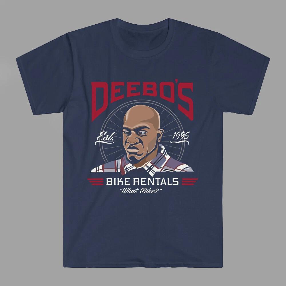 Deebo s Bike Rentals What Bike Slogan Movie Men s Navy Size S-5XL 3XL