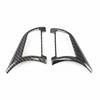 Fit For Nissan  ALTIMA Carbon Fiber Style Interior Steering Wheel Trim 2PCS