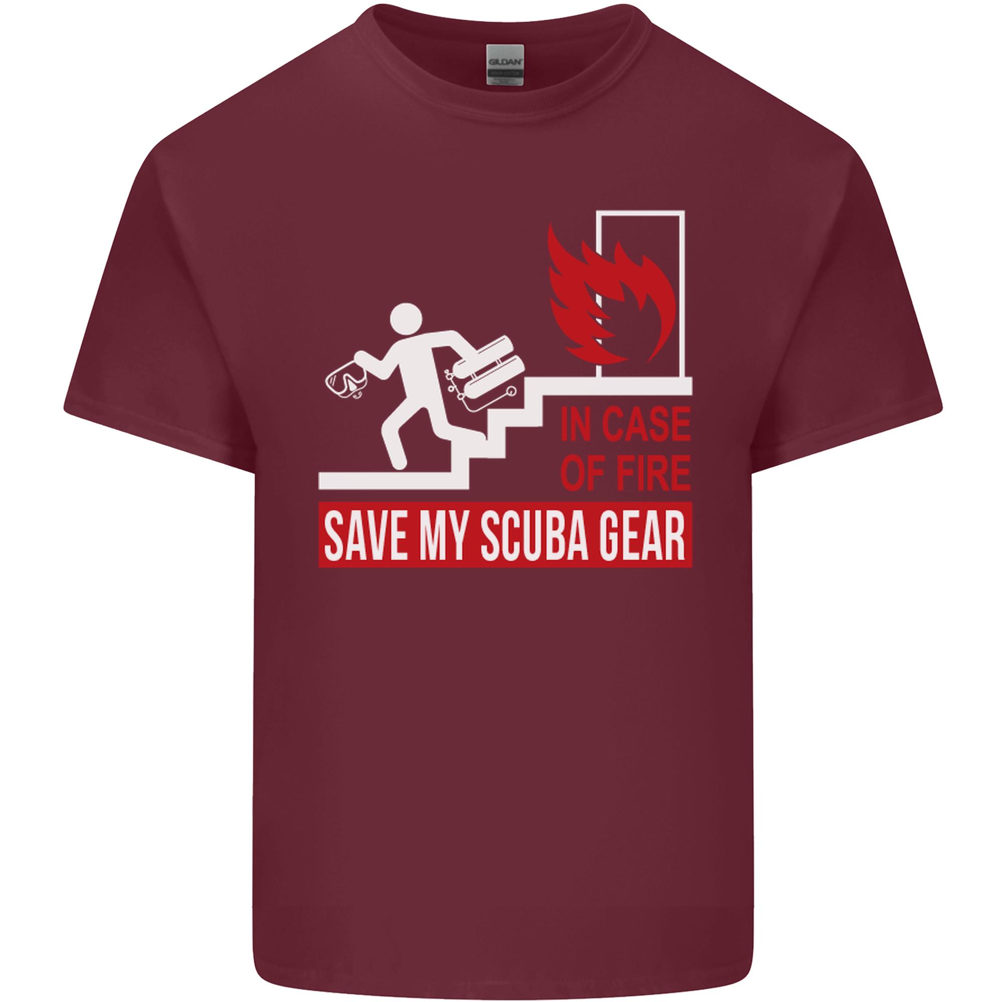 Save My Scuba Gear Diver Diving Dive Unisexs Light Cotton TShirt S