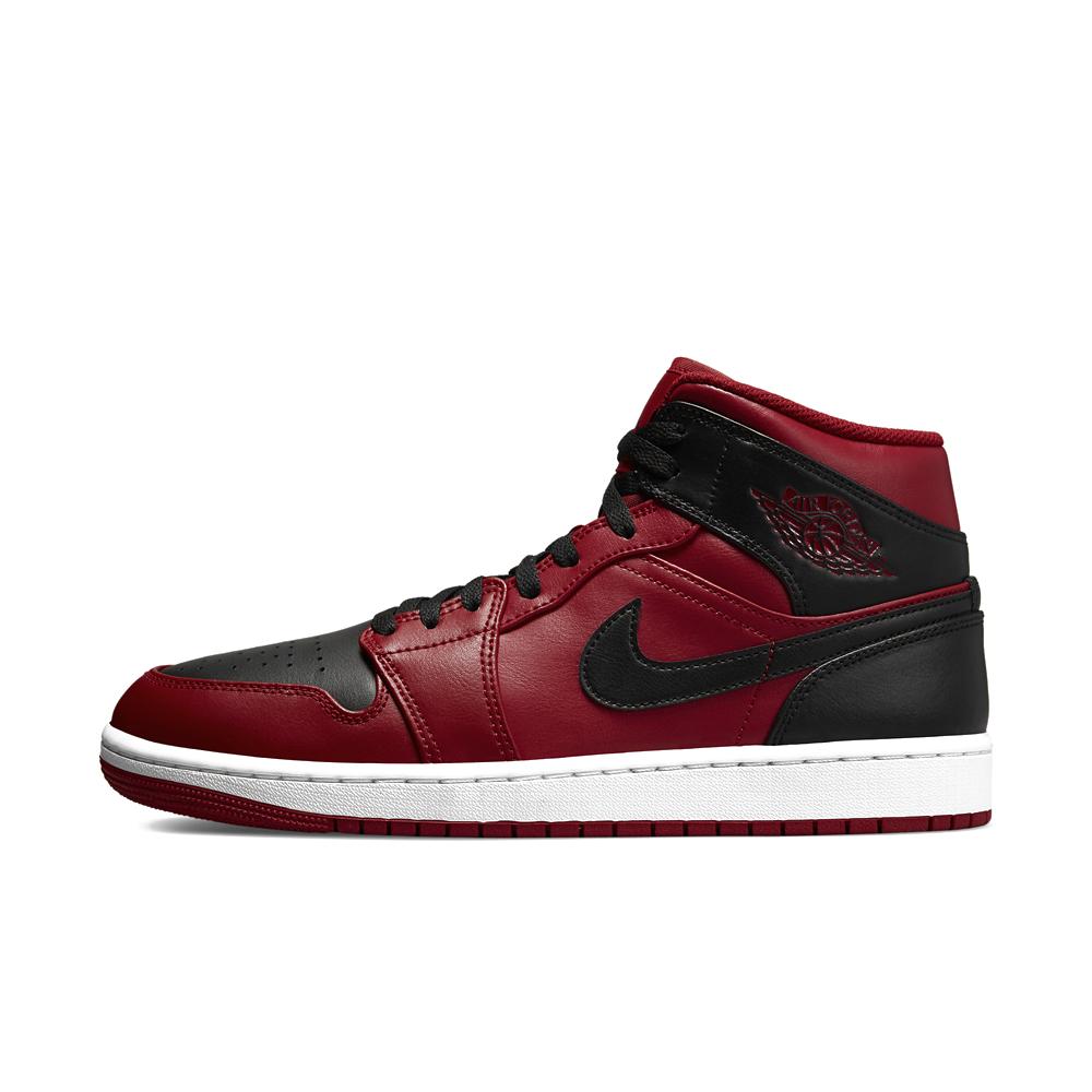 Air Jordan 1 Mid Reverse Bred 554724-660 (Mens) 554724-660