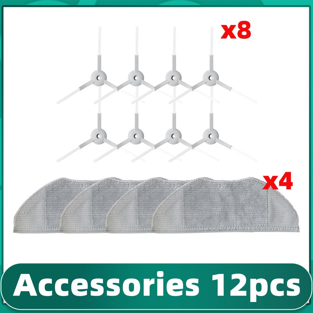 Passend für MJSTG1 Mijia G1 Mi Roboter Staubsauger-Wischmopp Essential Reiniger Hepa Filter Haupt-Seitenbürste Wischmopp-Lappen Ersatzteil Zubehör