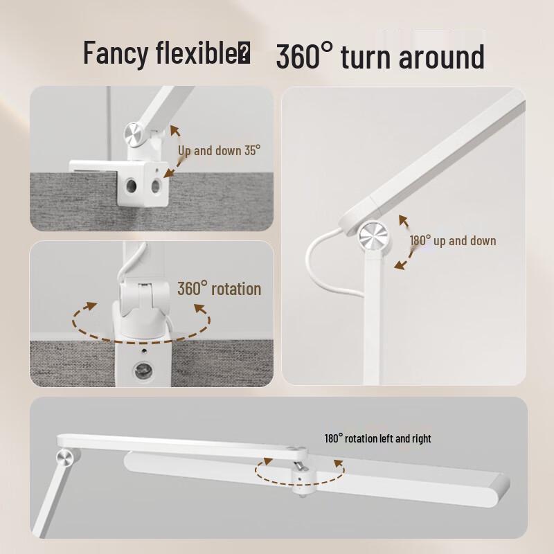 Haishibao TH30 Clip-on Eye-Care Desk Lamp