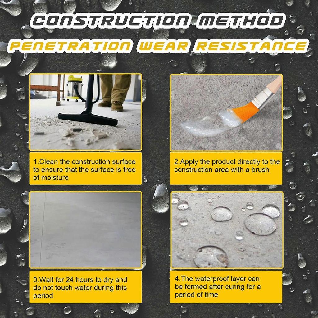 Limited time!!Jaysuing Waterproof Sealant (30G With Brush) For Bathroom, Kitchen, And Exterior Walls, Leak Repair Without Tiling, Home Renovation Coat