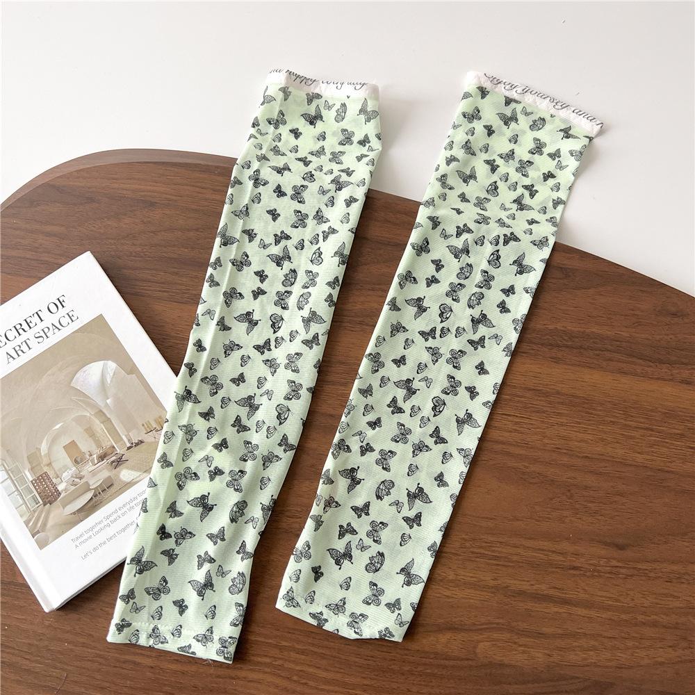 Lightweight And Breathable Ice Sleeves For Women'S Summer New Sunscreen Sleeves For Outdoor Cycling Driving Work Sun Protection Arm Protection