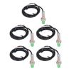 5 Pcs Inductive Proximity Sensor M12 Approach Sensor NPN NC IP65 Waterproof Proximity Switch