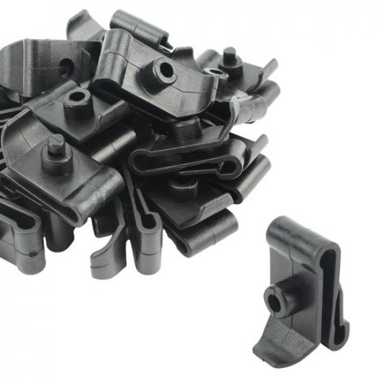 20 Nylon U Nut #12 Screw Retainer Bumper Fender Mounting Clip For Lexus & Toyota