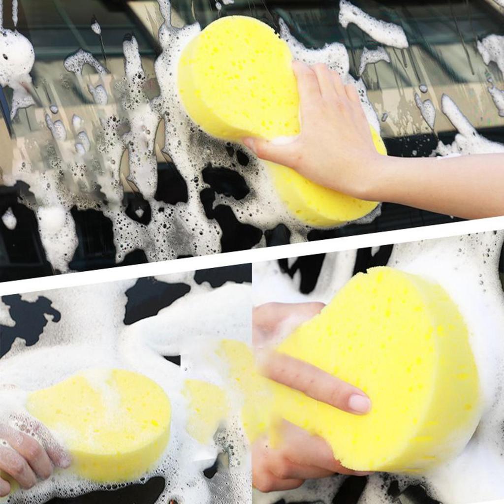 1pcs Car Wash Sponge High-Density High Water Absorption Cleaning Sponge Block Removal Dust Polishing Car Foam Washing Sponge