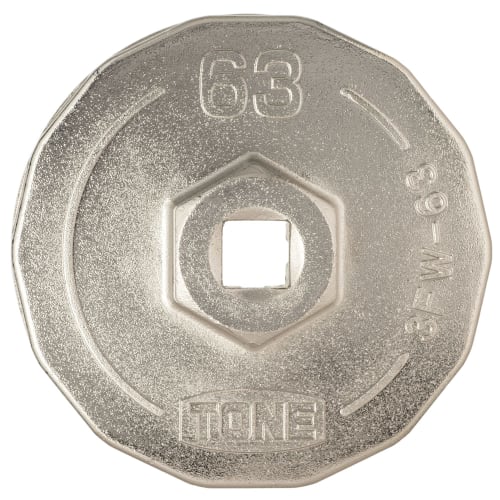 TONE Oil Filter Wrench (Cup Type) 3FW-63 Drive 9.5mm (3/8") 63