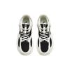 New Anta Millennial Wear Resistant Low Top Chunky Sneakers Women's Black White 122328892-1