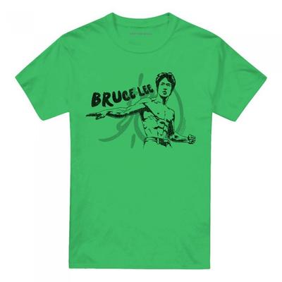 Bruce Lee Unisex Adult Portrait T-Shirt