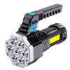 High Power Led Flashlights strong light Light Outdoor Lighting ABS Material Torch 7LED Rechargeable Flashlight Powerful