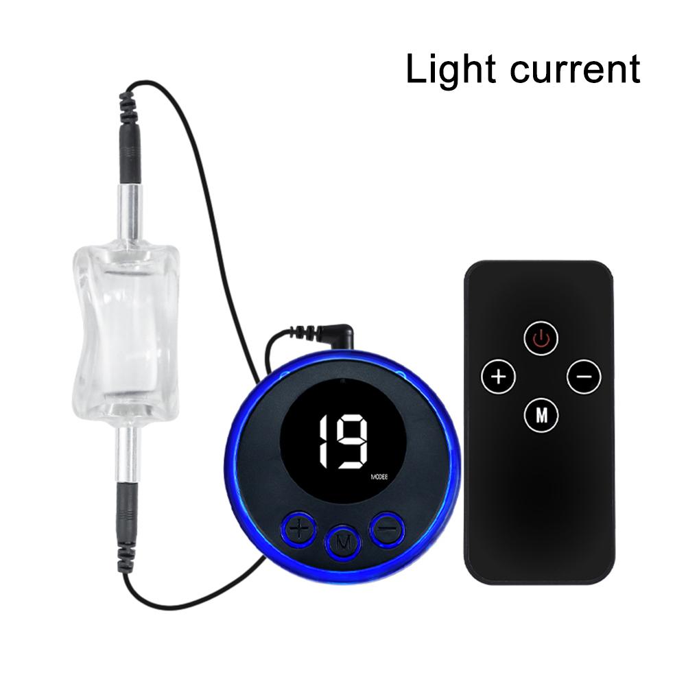 8 Modes Electric Shock Men’S Lock Ring Scrotum Stretcher Penis Ring Vibration Foreskin Tightening Mens Rings Sex Toys For Cuples