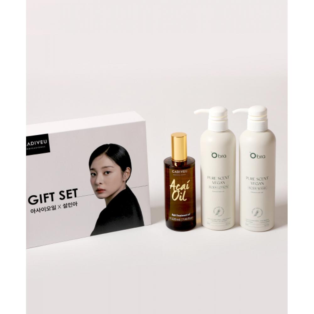 

Cadiveu Acai Oil 220ml Gift Set Hair Essence+ Body Set NONE