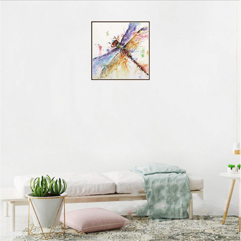5D DIY Butterfly/Dragonfly/Wolf/Bird Animal Painting Diamond Stitch Round Resin Crystal Embroidery Picture Gifts