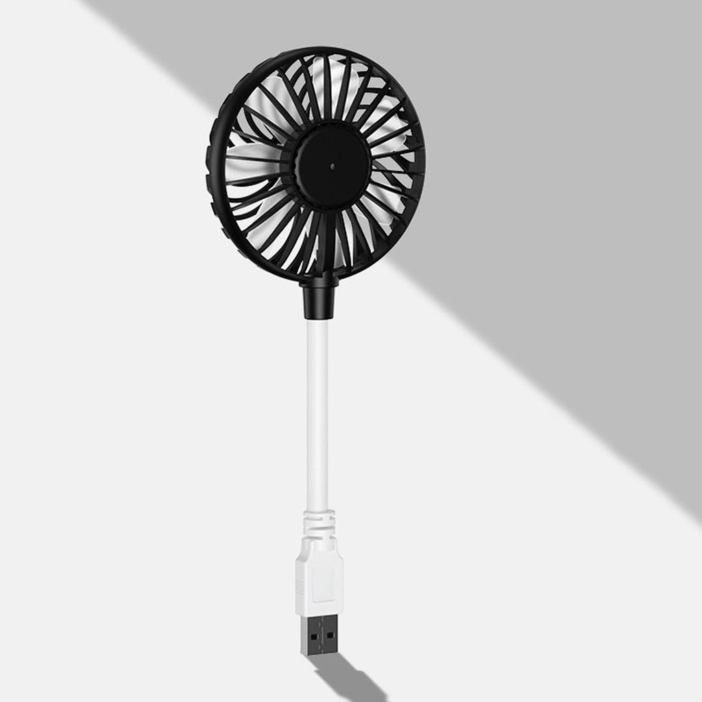 USB Fan 5V 1A Small Personal Fan Flexible Neck for Laptop or PC Multipurpose,Mini Portable Summer USB Fan Bendable Cable