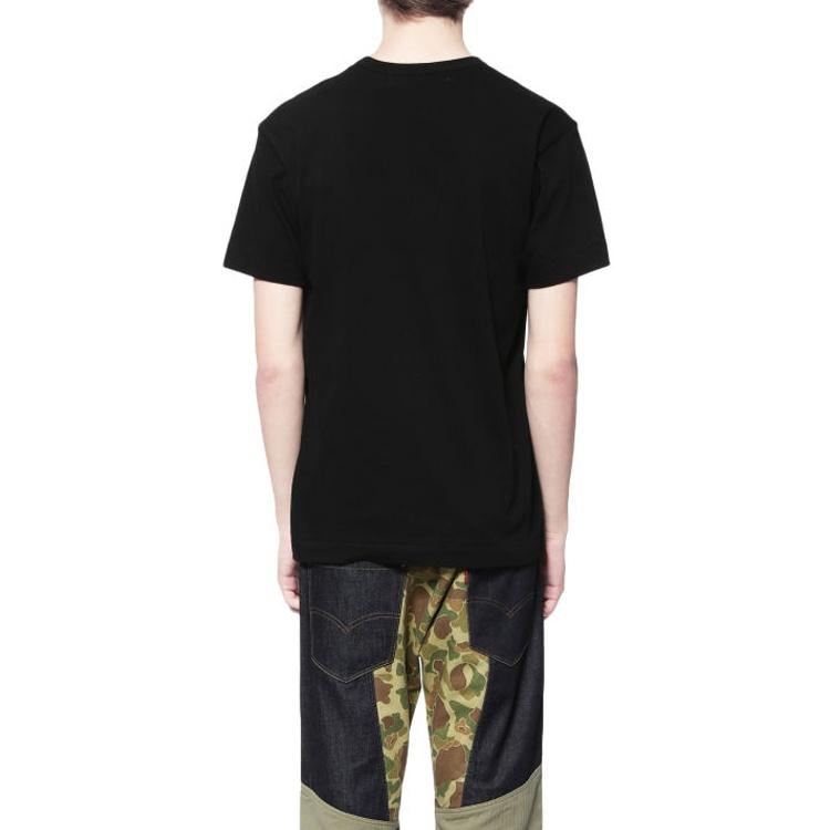 Comme des Garçons PLAY COMME des GARCONS PLAY Red Heart T-Shirt 'Black' Men's AZ-T112-051-1